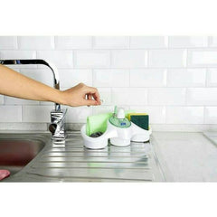 Soap Dispenser And Sponge Holder Kitchen Kit