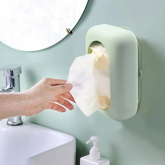 Tissue Box with Suction Cup