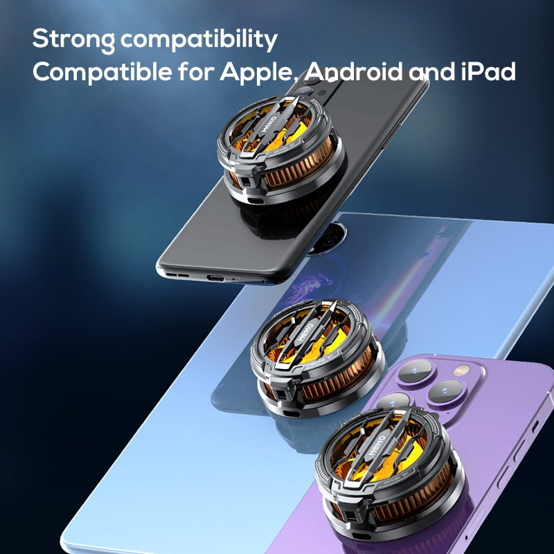 MEMO CX07 Pro Mobile Cooling Fan 25W Semiconductor Phone Cooler – Fast Cooling Gaming Radiator for Android & iPhone