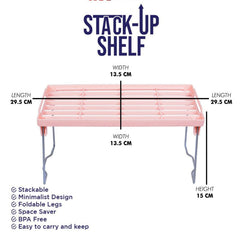 Stack Up Shelf Space Saver Racks