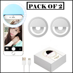 Mini Selfie Ring Light Set